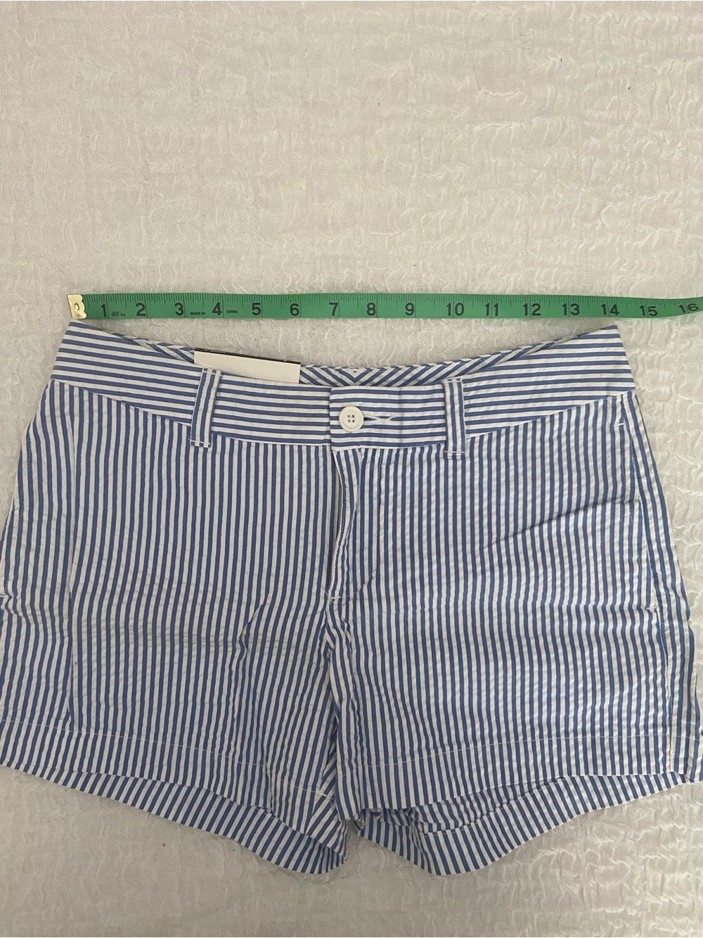 NWT GAP SEERSUCKER SHORTS SIZE 0 - Picture 5 of 8